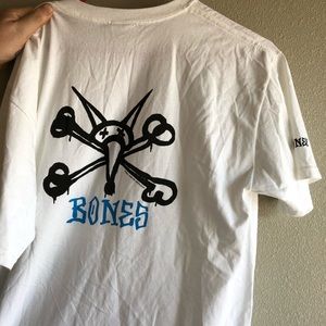 Bones skateboarding tee shirt